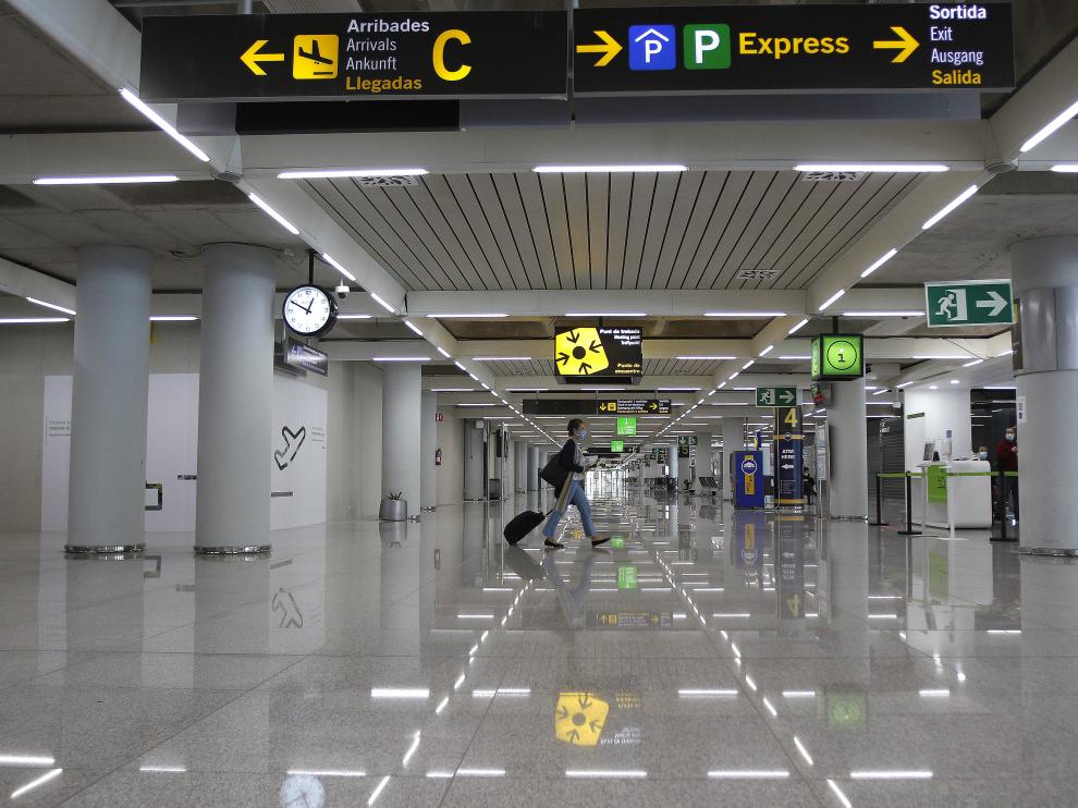 Aeropuerto de Palma de Mallorca.