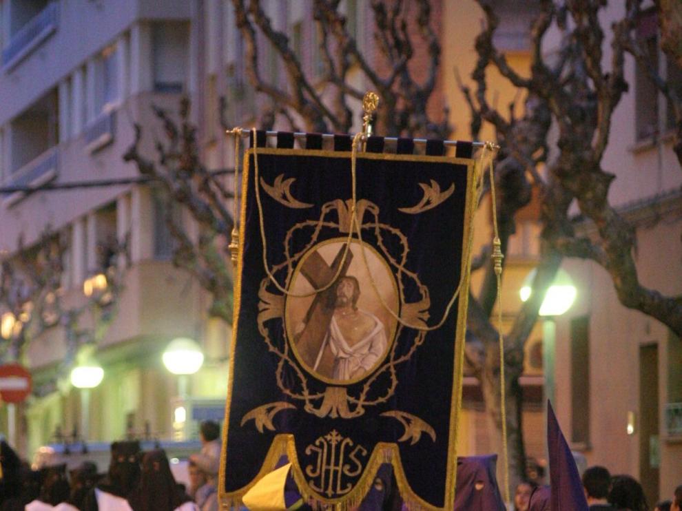 Procesión de Viernes Santo en Huesca
