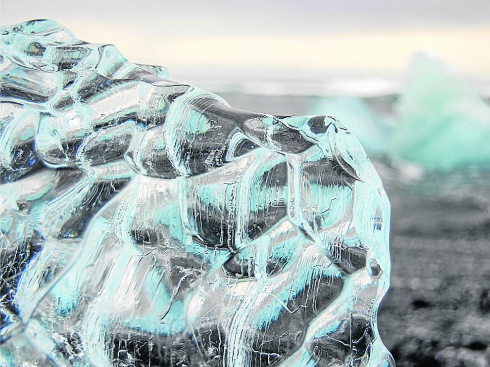 Deglaciación, foto de Marta Escuer premiada en una edición anterior del concurso de fotografía del campus de Huesca.