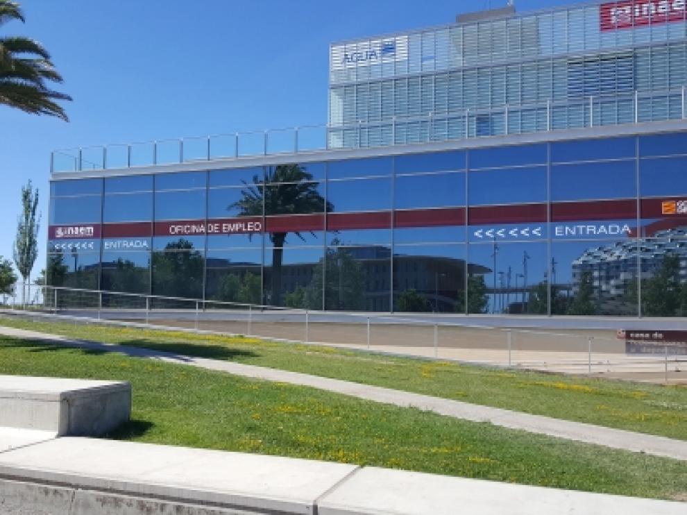 Sede de la Dirección Provincial del INAEM en Zaragoza.