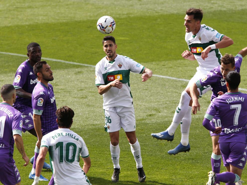 Dani Calvo en el Elche.