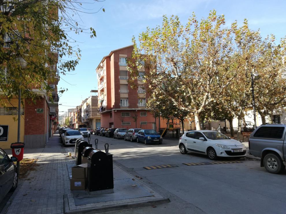 Imagen de la calle Huesca de Fraga