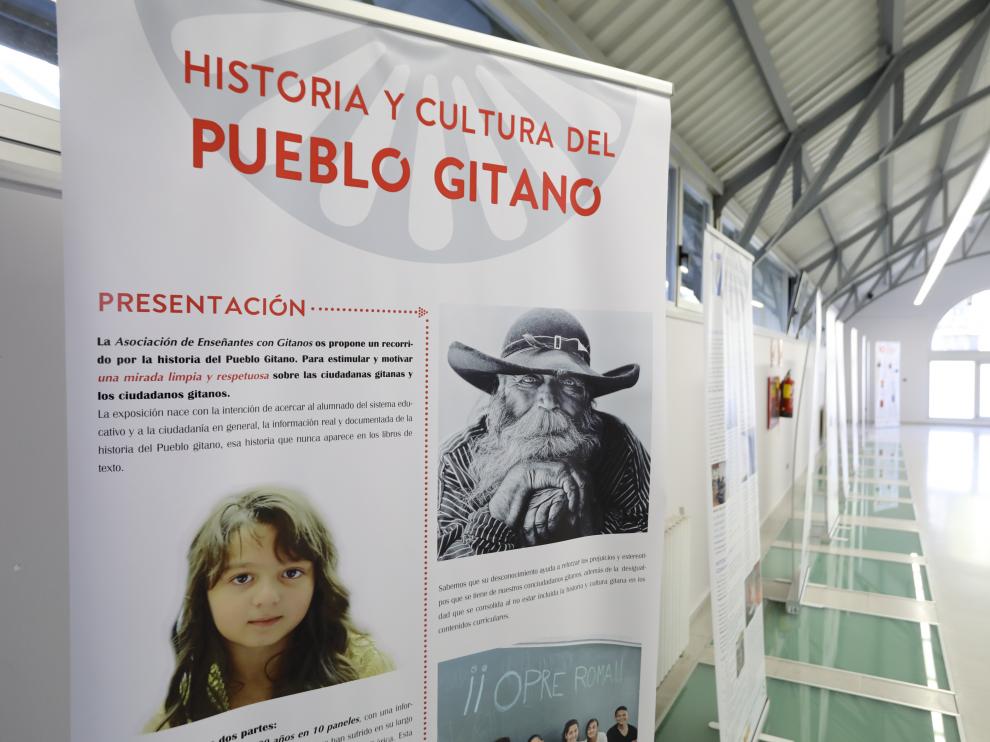 Uno de los dieciocho paneles que componen la muestra.
