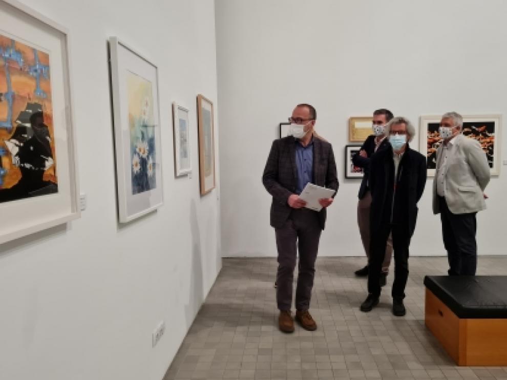 Imagen de la exposición en Zaragoza