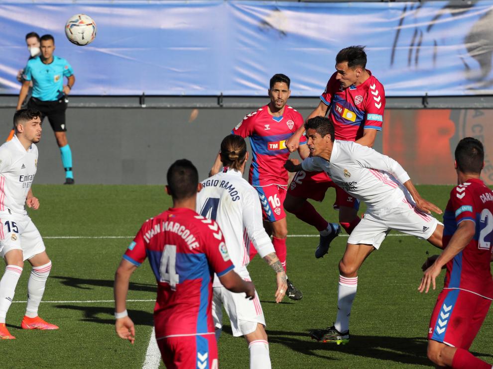 Dani Calvo en el Elche.