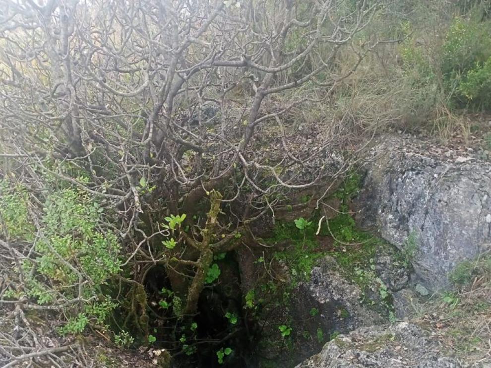 Una imagen de la Ruta del 'volcán' de Fonz