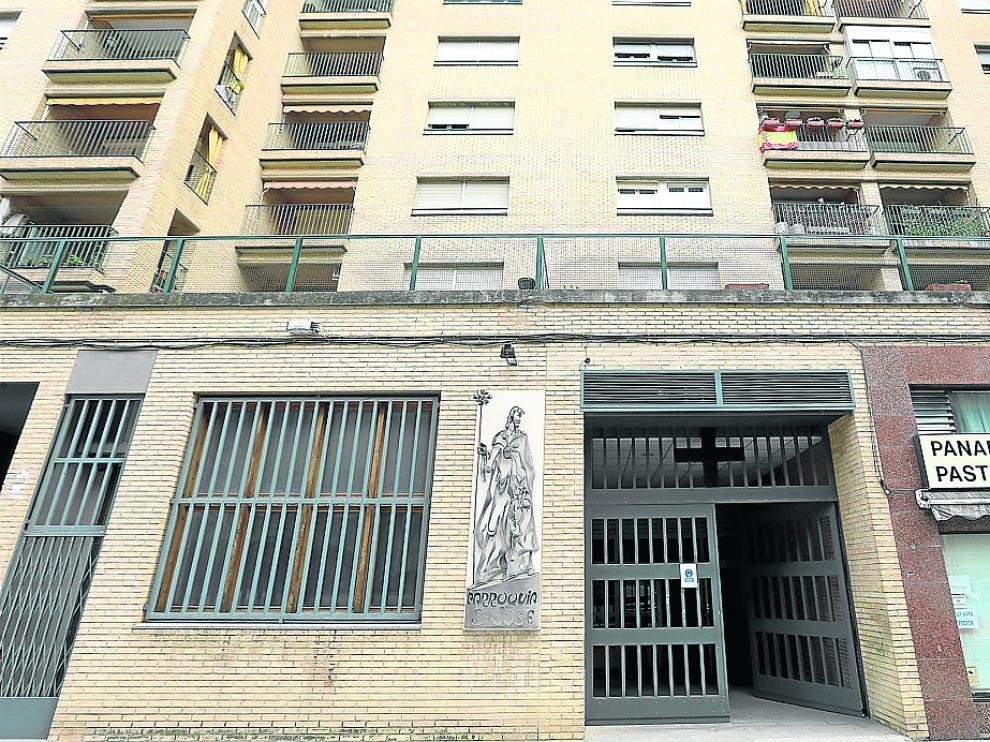 Una de las salas de la Parroquia San José acogió una reunión manteniendo las medidas sanitarias.