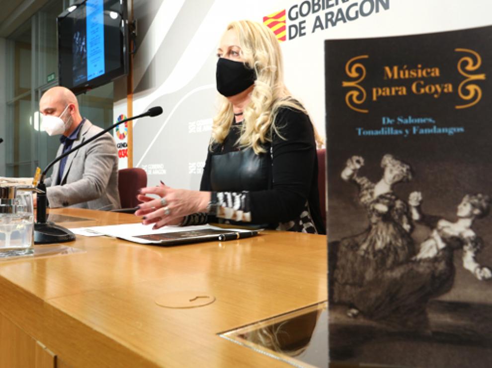 Víctor Lucea y Ros Cihuelo presentaron el ciclo Música para Goya.