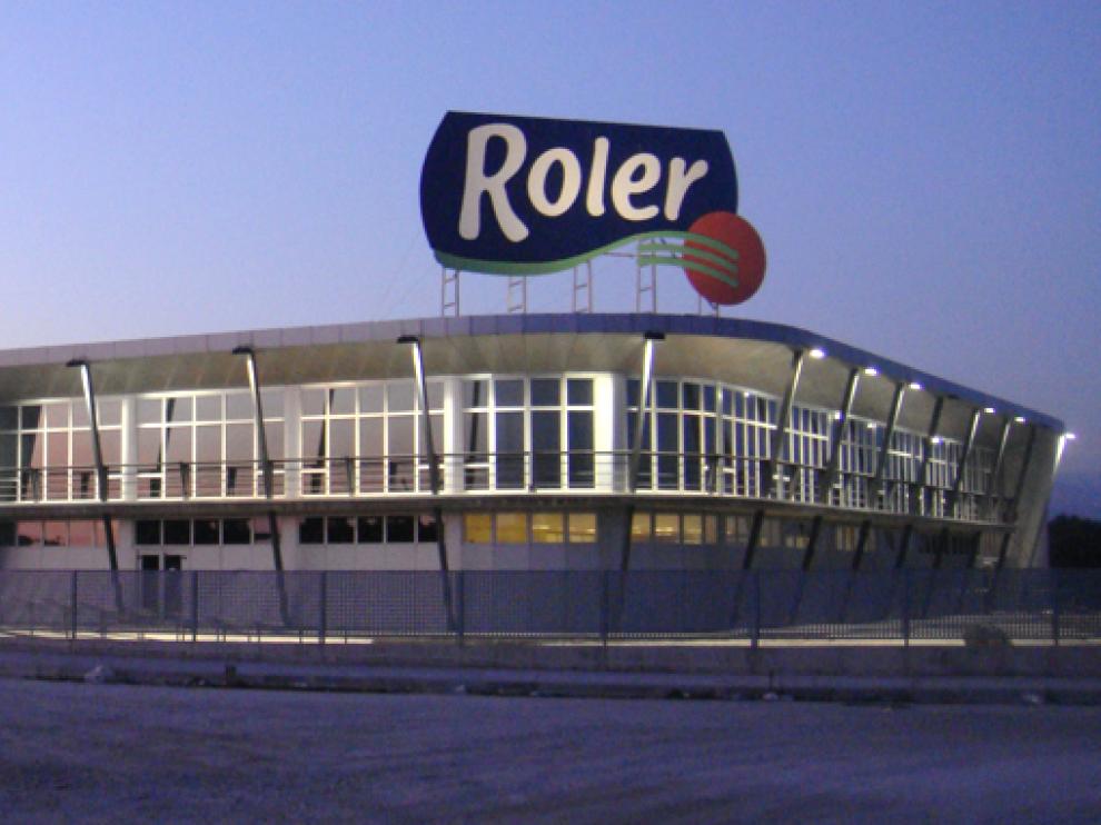 Planta de producción de Roler en la localidad cacereña de Peraleda de la Mata.