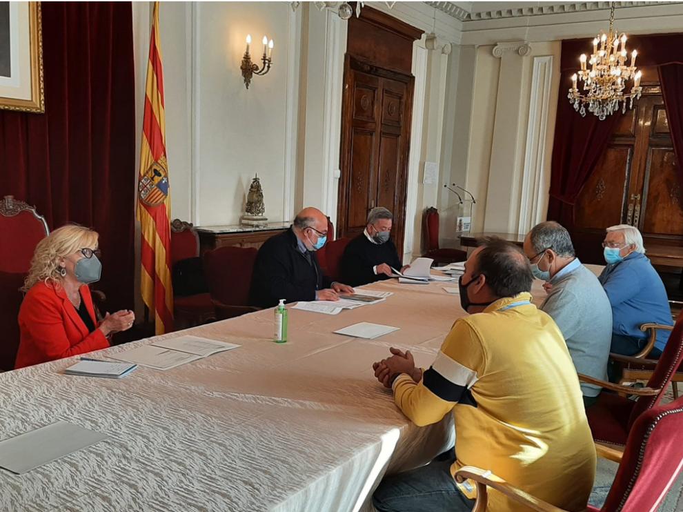 Reunión con regantes
