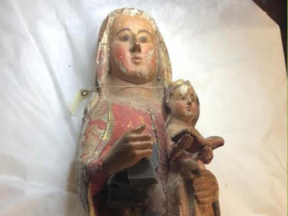 Talla de Santa Ana.