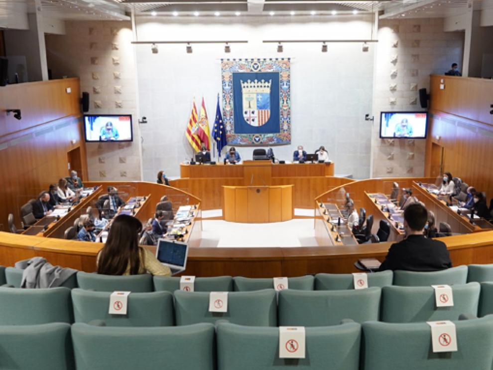 Cortes de Aragón.