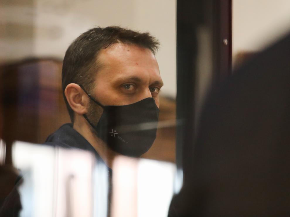 Feher, este viernes en la quinta sesión del juicio.