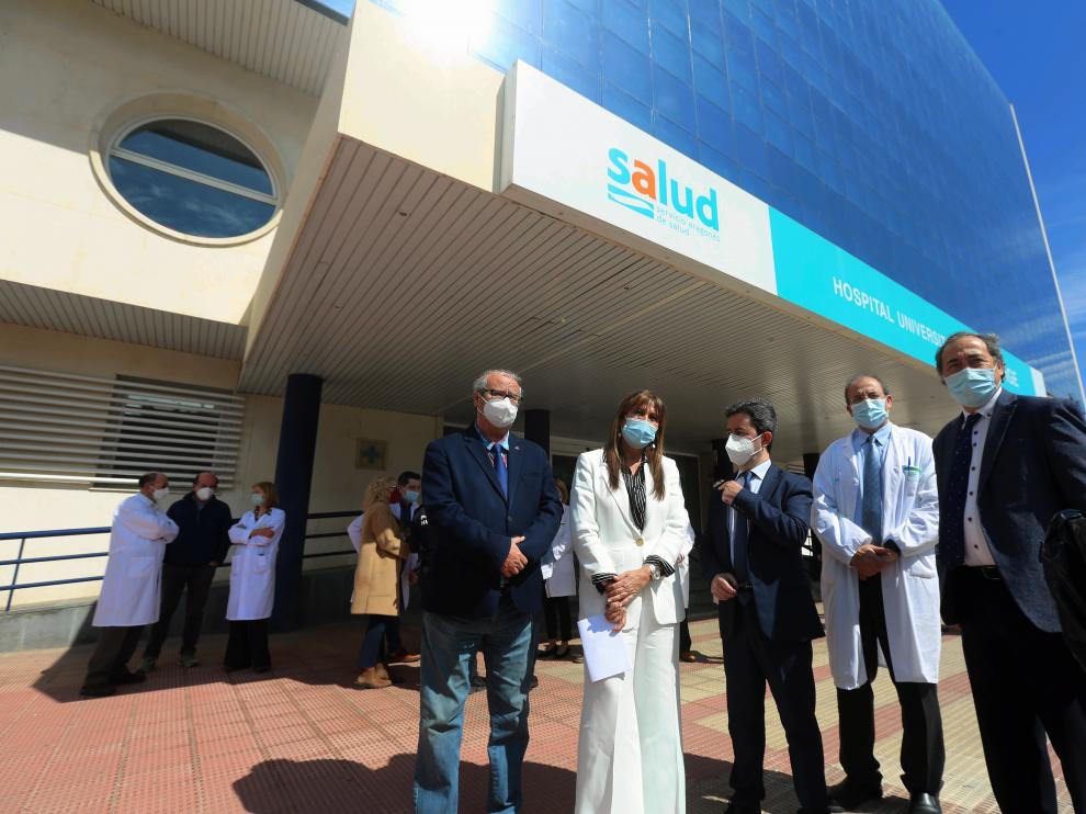 La consejera de Sanidad presenta la nueva Unidad de Urgencias foto pablo segura 19 - 4 - 21