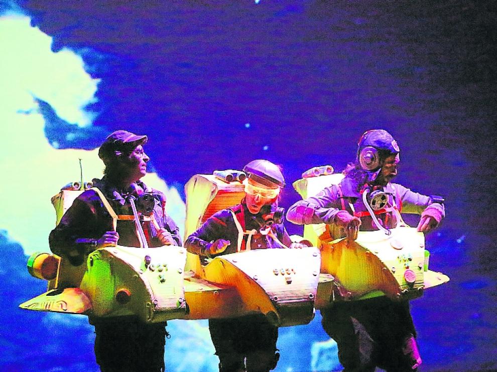 Zazurca Producciones subió al escenario Mensaje en una botella