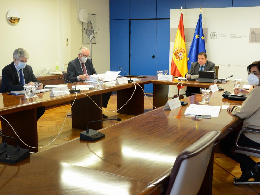 El ministro Planas se reunió de forma virtual con los consejeros de las CCAA