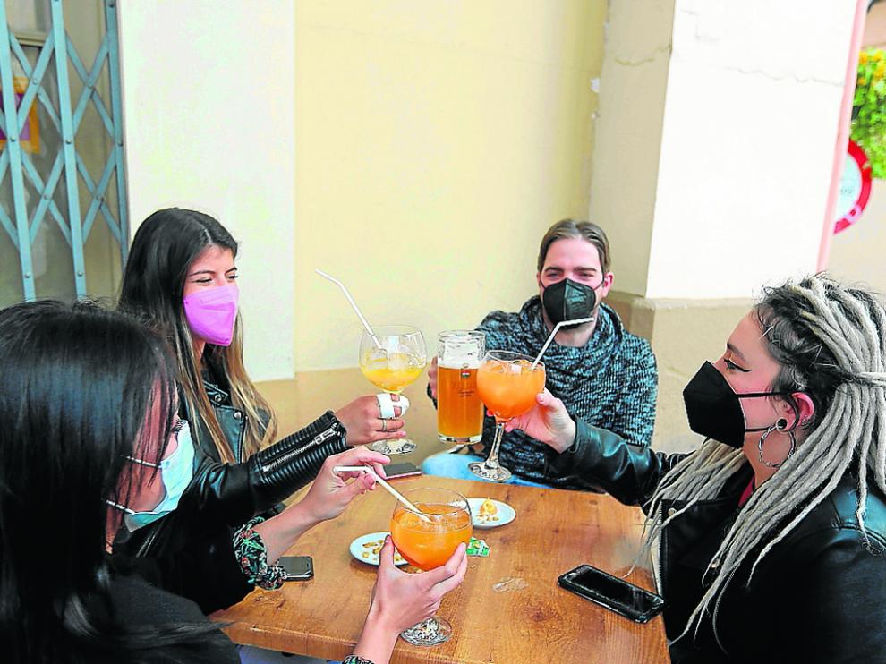 Una celebración con todas las medidas de seguridad