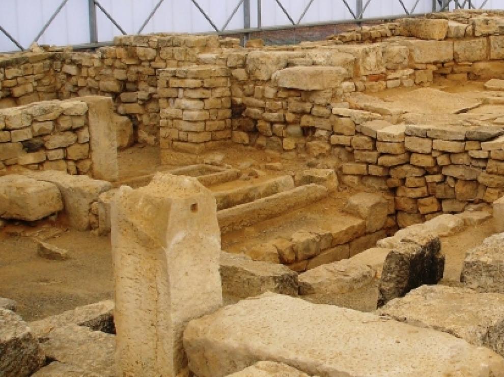 Yacimiento de Villa Fortunatus en Fraga