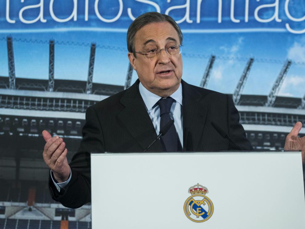 Florentino Pérez, presidente del Real Madrid