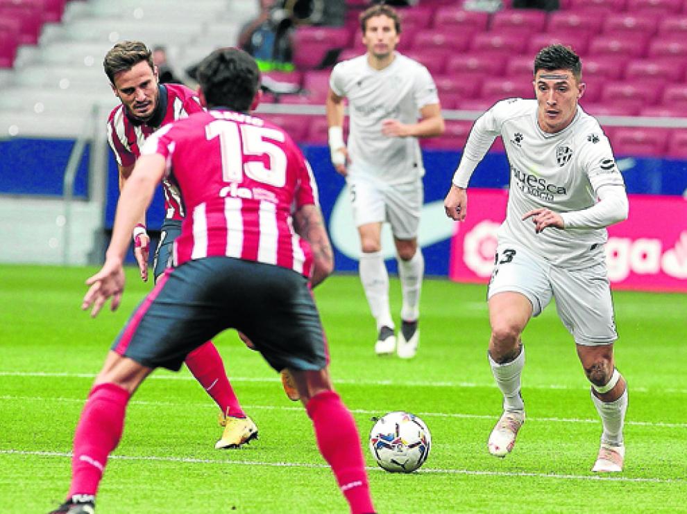 Escriche jugó un partido completo por primera vez esta temporada en liga.