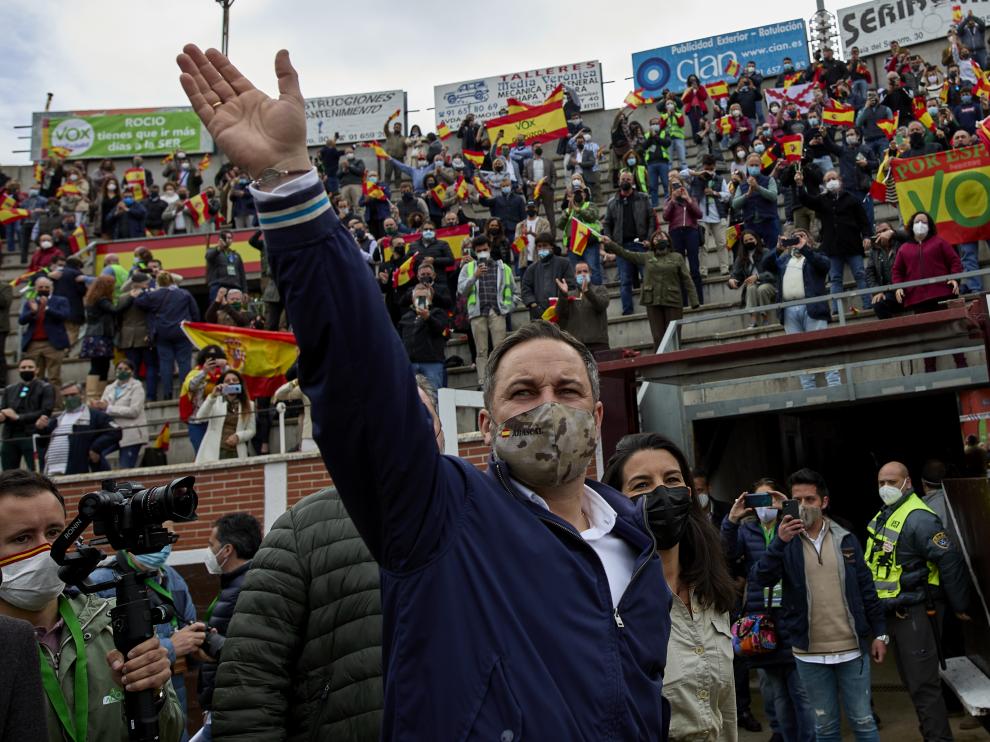 Mitin de VOX en San Sebastián de los Reyes
