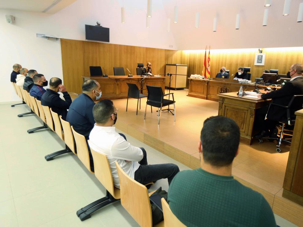 Juicio en Huesca a una presunta banda de traficantes