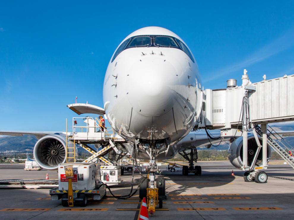 Avión de Iberia A350.