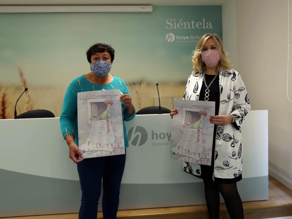 Angelita Cavero y Beatriz Calvo presentaron la programación.