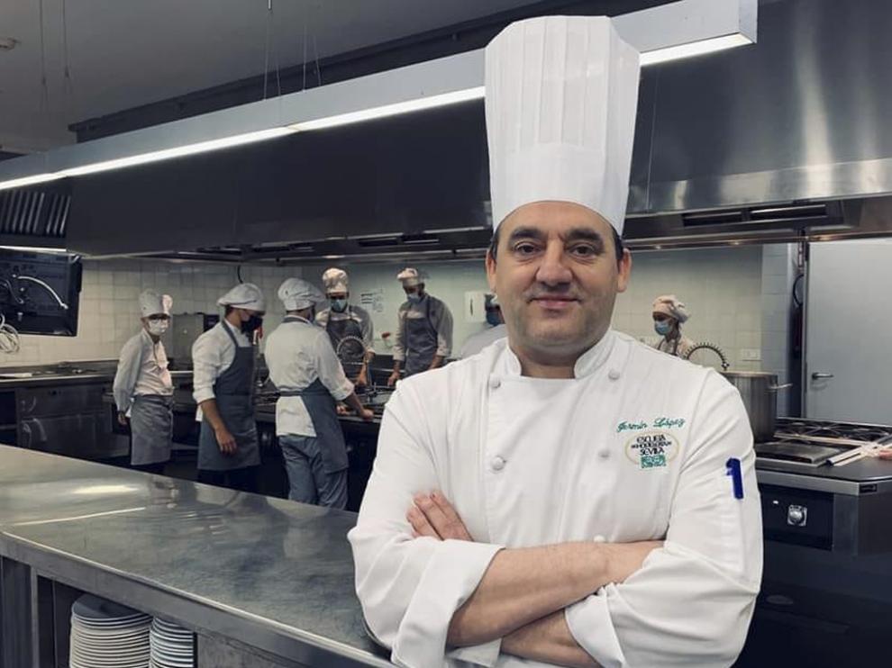 El chef barbastrense Fermín López.