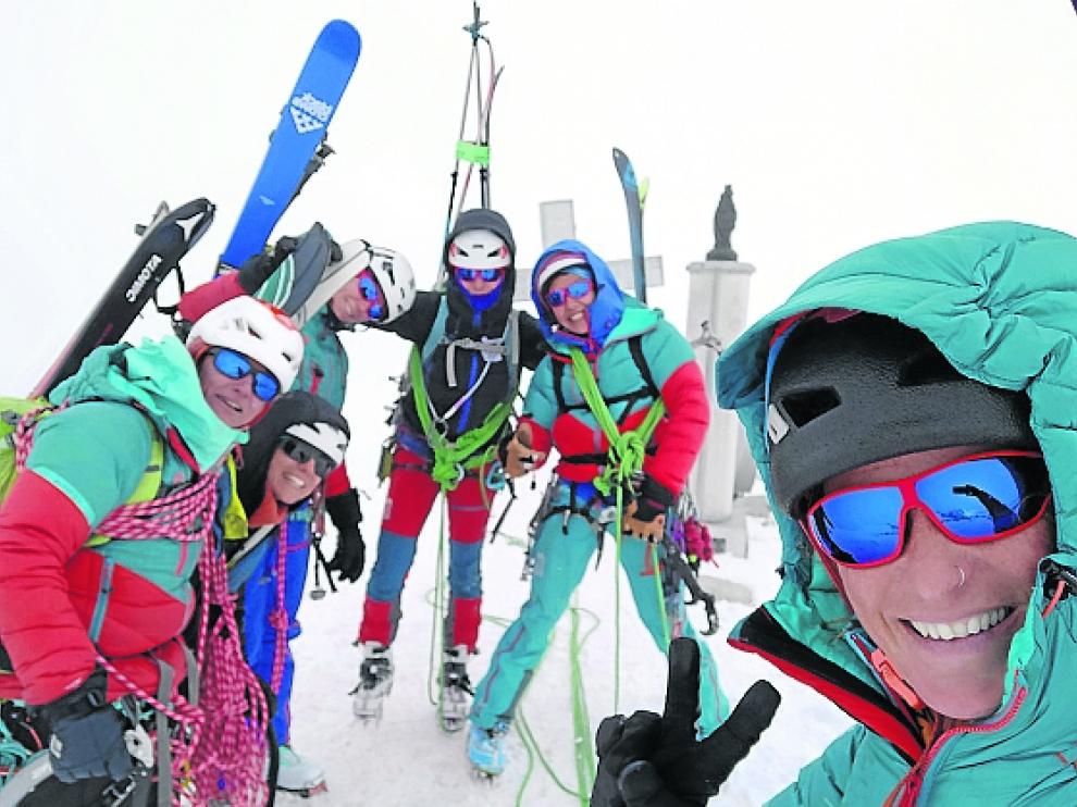El equipo femenino de la FEDME estuvo cinco días en el Valle de Benasque.