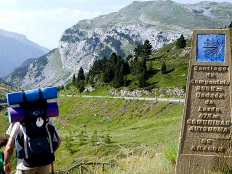 Camino Aragonés en Somport