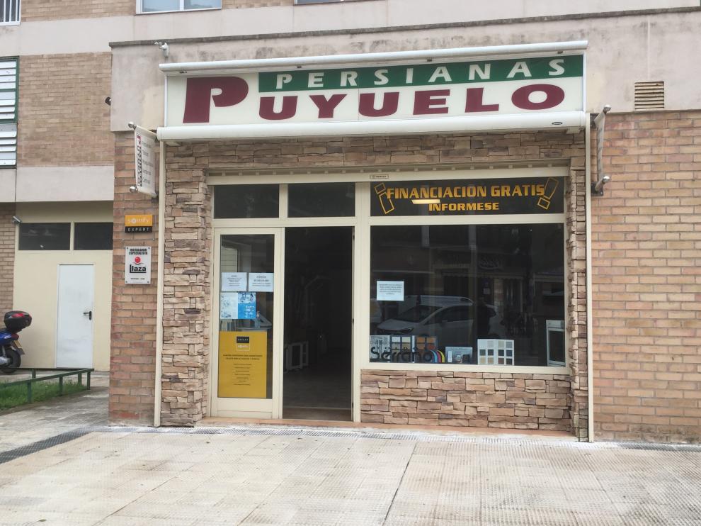 Persianas Puyuelo, compañía oscense especializada en toldos, persianas y cerramientos.