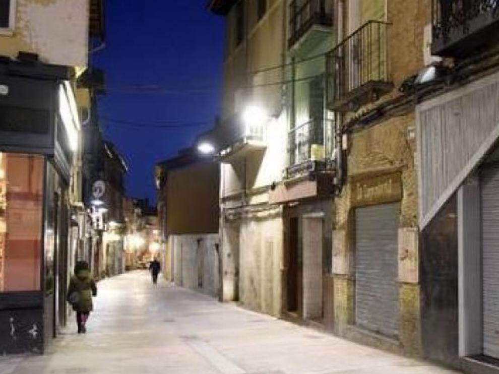 Una zona del Tubo de Huesca