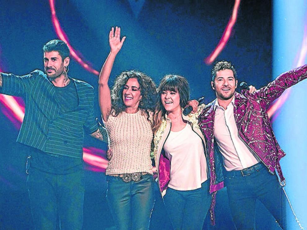 Melendi, Rosario, Vanesa Martín y David Bisbal forman el jurado del programa.
