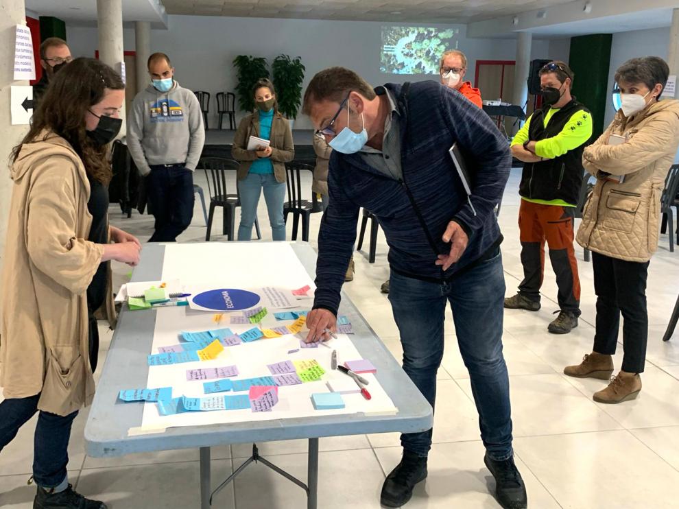 Taller la participación ciudadana en la gestión de la Red Natura 2000 en Aínsa.