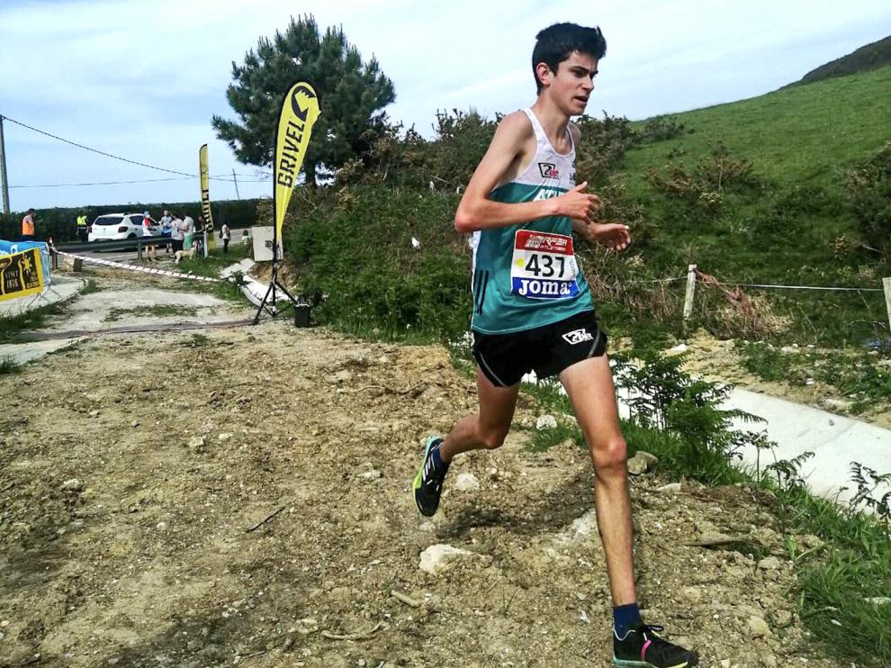 Álvaro Osanz llega en plena forma tras su medalla en el Nacional de la RFEA.