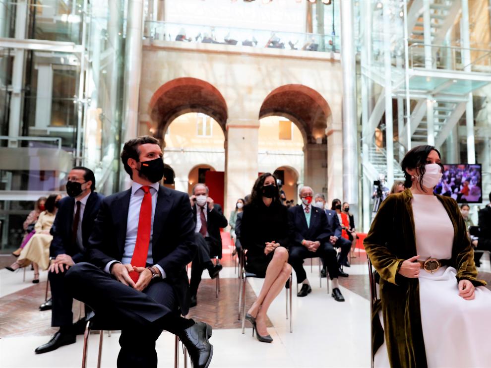 Casado y Díaz Ayuso en el Día de la Comunidad de Madrid