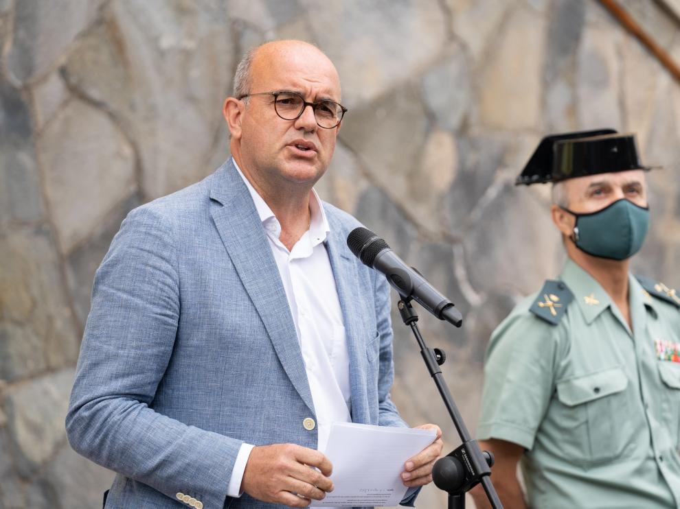 El delegado del Gobierno en Canarias, Anselmo Pastana, informa sobre la investigación.