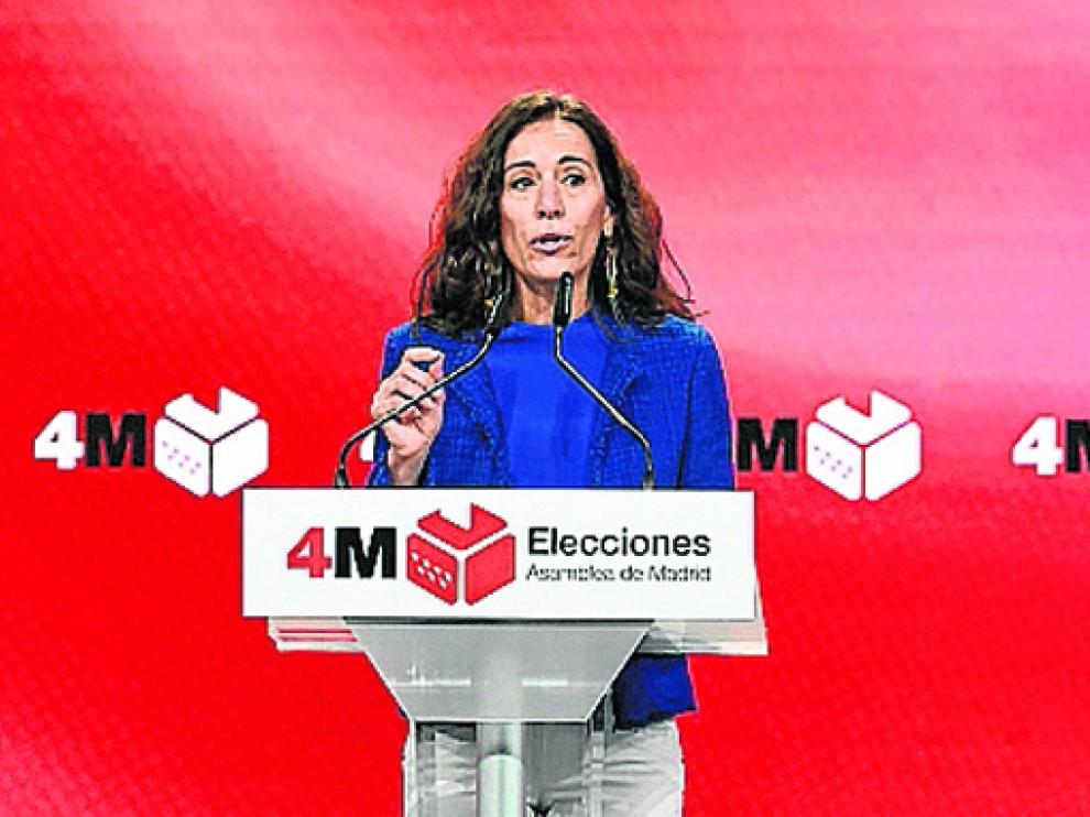 Eugenia Carballedo este lunes en el Centro de Difusión de Datos.