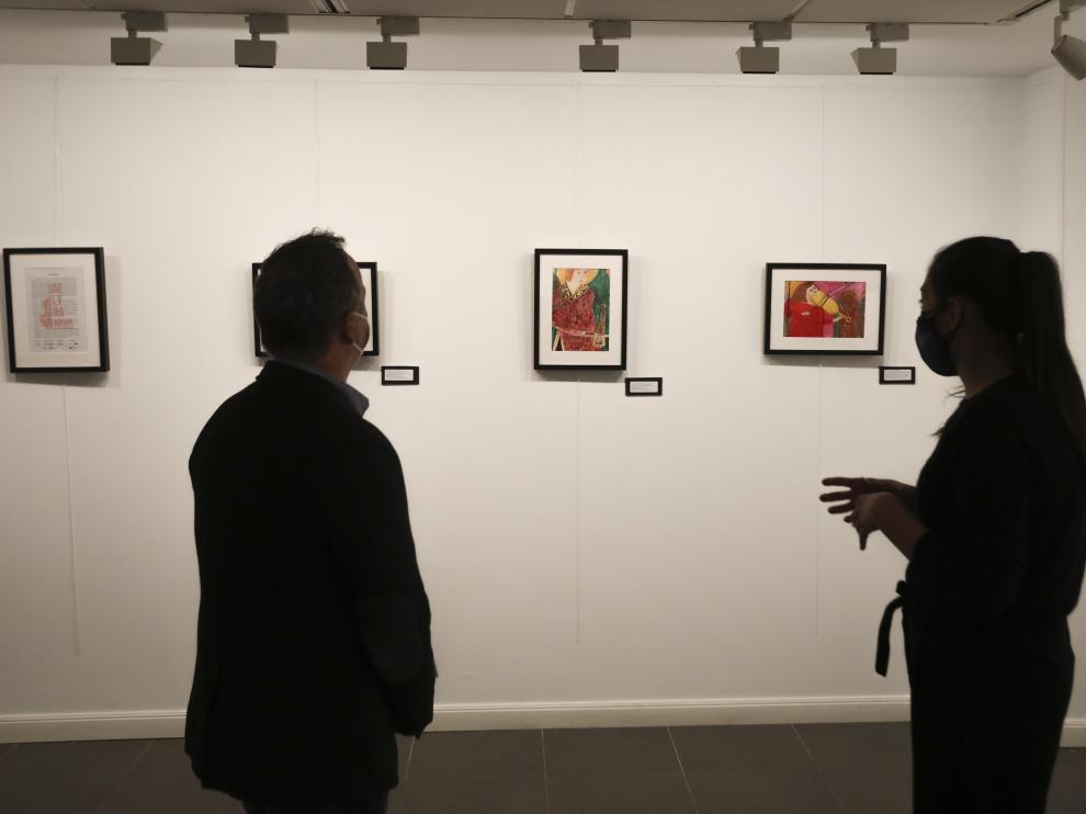 Foto de una exposición inaugurada recientemente en la Fundación CAI de Huesca.