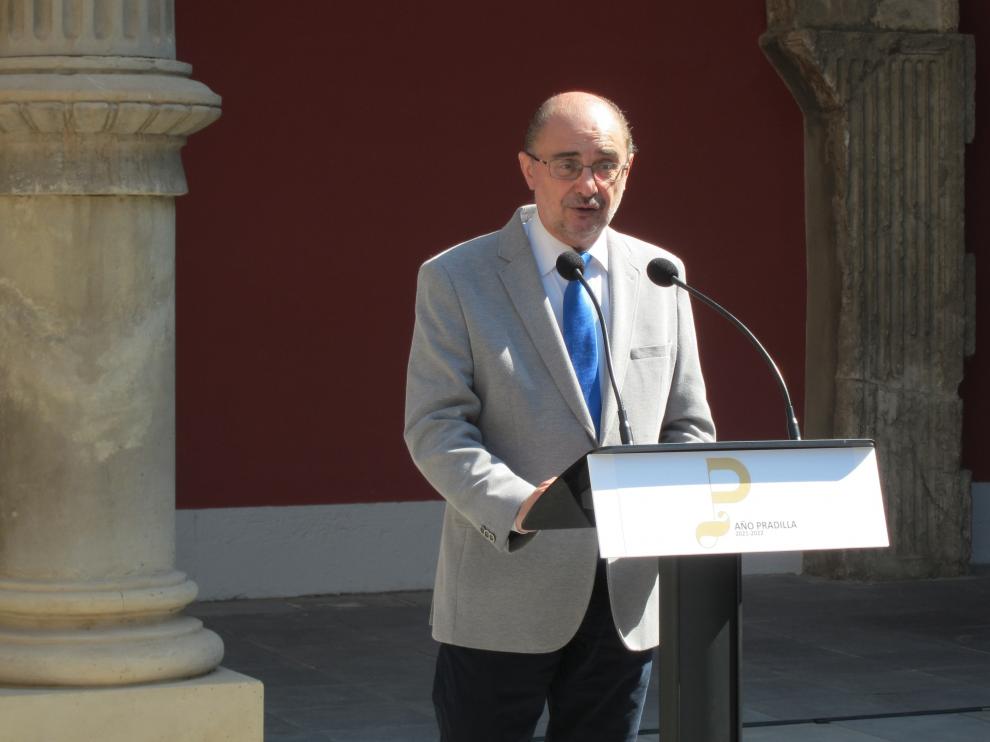 El presidente aragonés, Javier Lambán