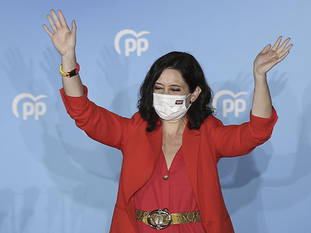 Ayuso, presidenta de la Asamblea de Madrid