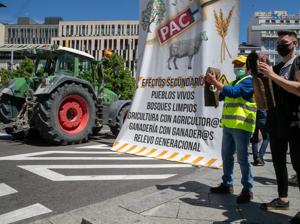 El acto reivindicativo ha tenido lugar este jueves en la capital aragonesa.