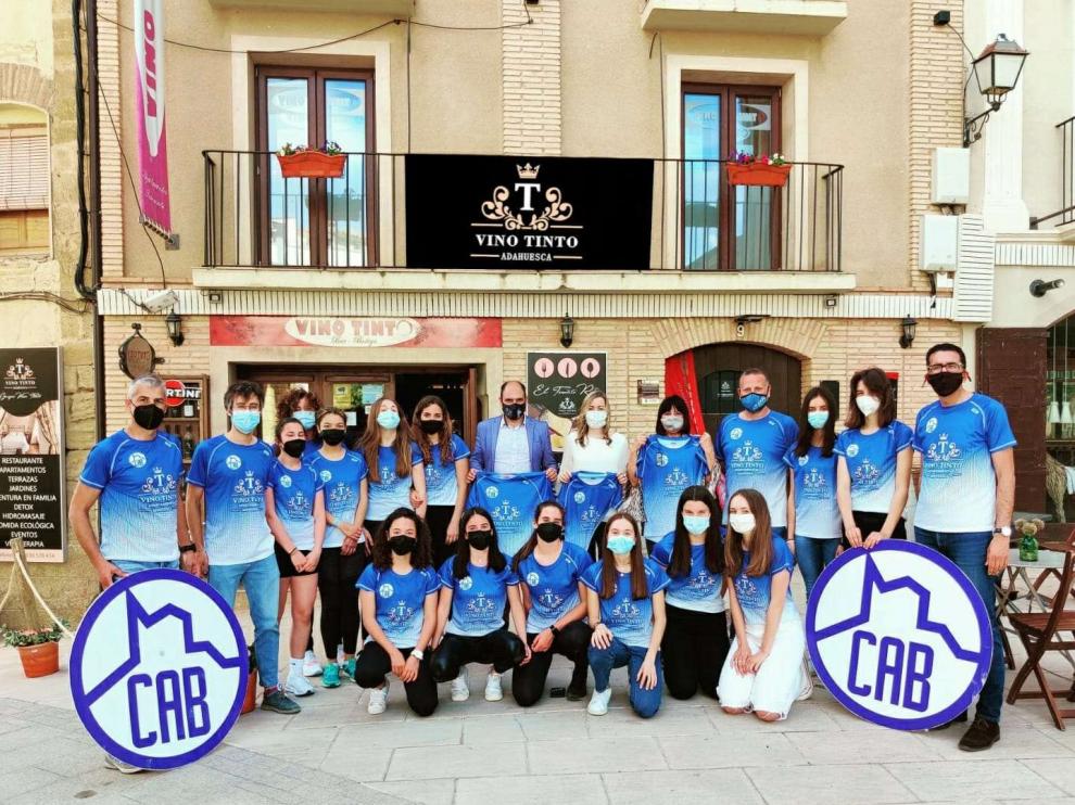 Presentación del equipo femenino.