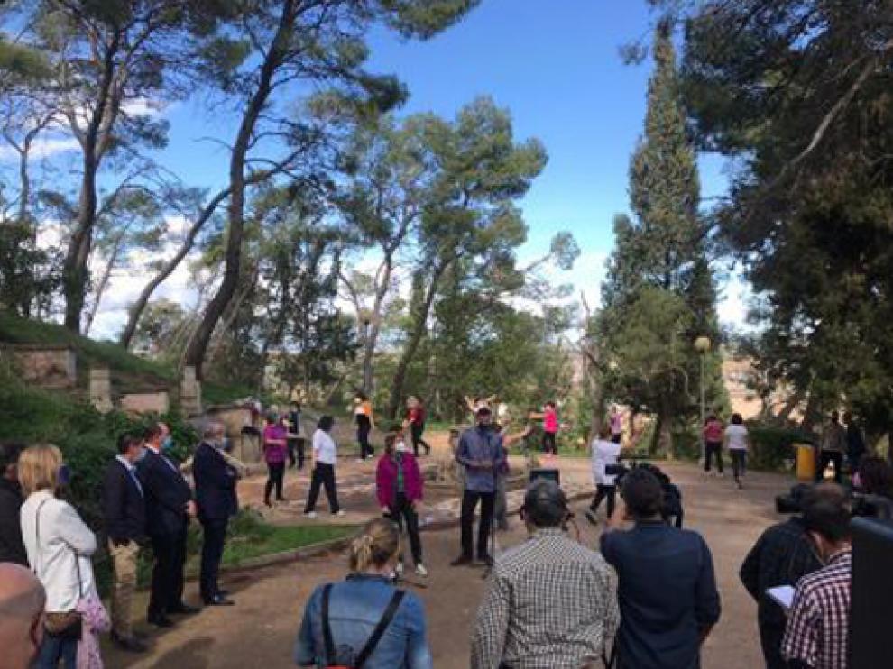 La consejera de Ciudadanía presenta en Alcañiz el proceso de transformación de la red de hogares del IASS