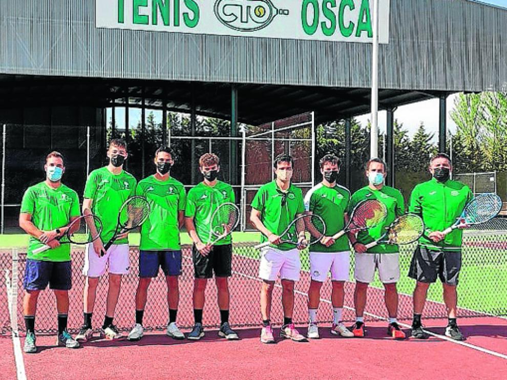 El CT Osca se llevó la victoria ante El Olivar y se metió en semifinales del regional absoluto por equipos.