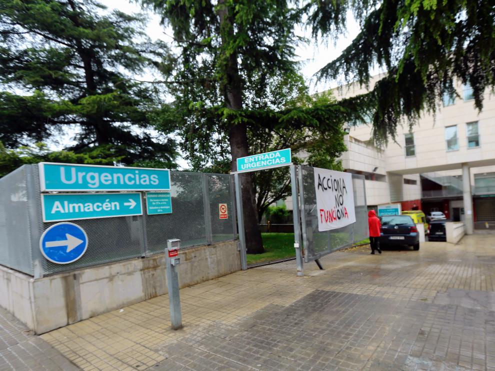 Centro de Salud Pirineos, zona de Huesca ciudad que más casos ha reportado.