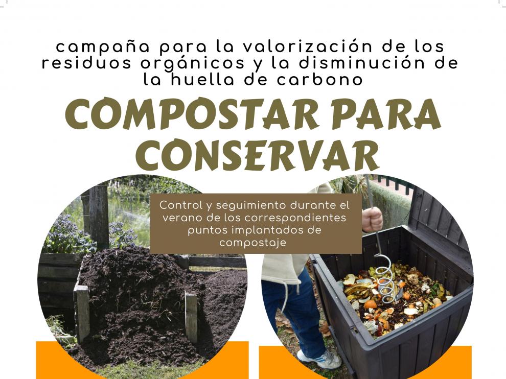 Comienza en El Grado la campaña “Compostar para conservar”,