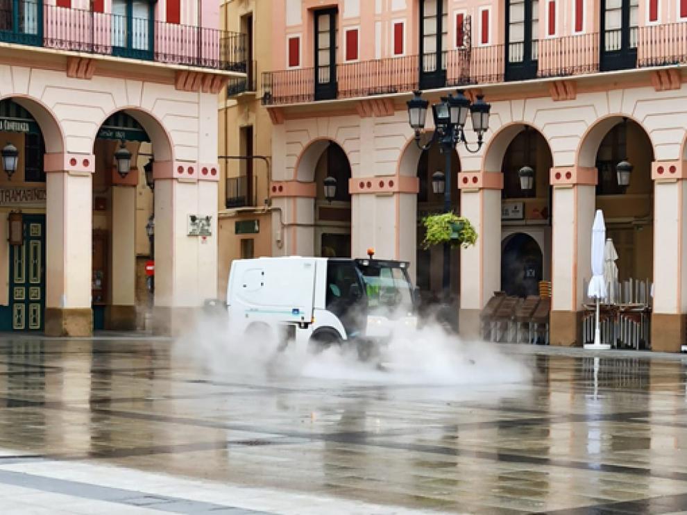 Nueva fregadora para la limpieza viaria