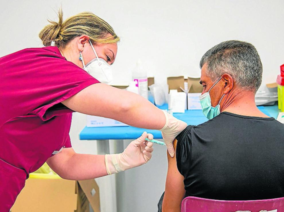 Vacunación con la fórmula de AstraZeneca esta semana en la ciudad italiana de Matera